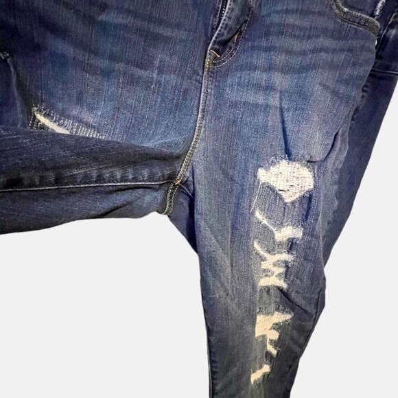 TORRID Bombshell Skinny Premium Stretch High-Rise Destructed Jeans - Picture 9 of 14